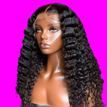 Load image into Gallery viewer, JERRY CURL LACE FRONT HUMAN HAIR WIG