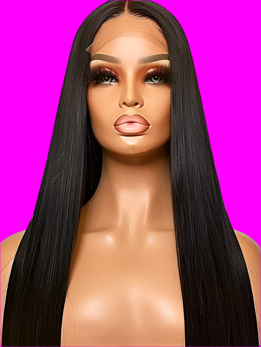 STRAIGHT LACE FRONT HUMAN HAIR WIG